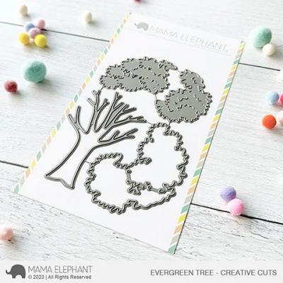 Mama Elephant Creative Cuts - Evergreen Tree